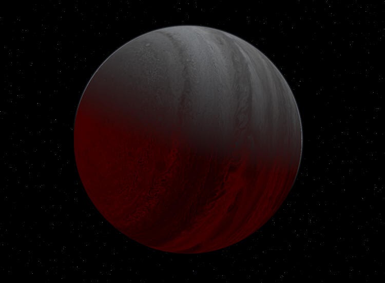 The darkest planet ever found, TrES-2b.