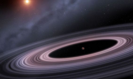 "Super-Saturn" a planet nicknamed J1407B.