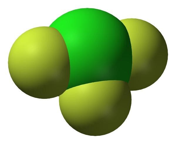 Most dangerous chemicals you can encounter: Chlorine trifluoride (ClF3).