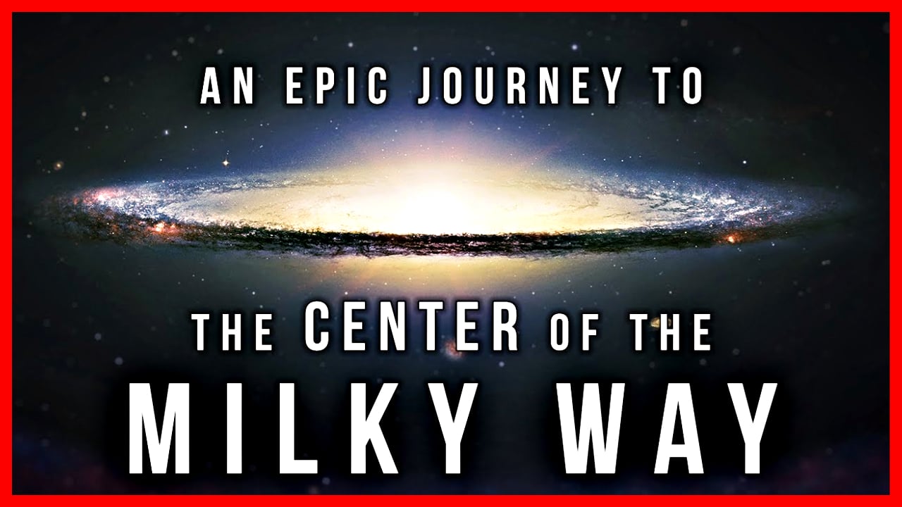 Epic Journey to the Center of the Milky Way Galaxy Like Never Before