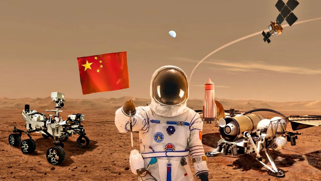 China Mars NASA SpaceX