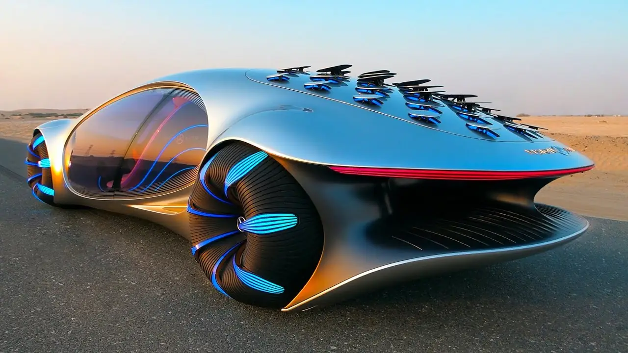 The Mercedes-Benz VISION AVTR – World’s Coolest Concept Car