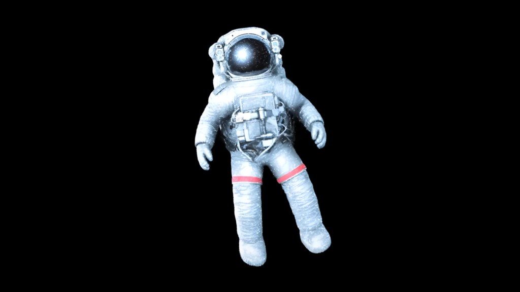 why astronauts float in space